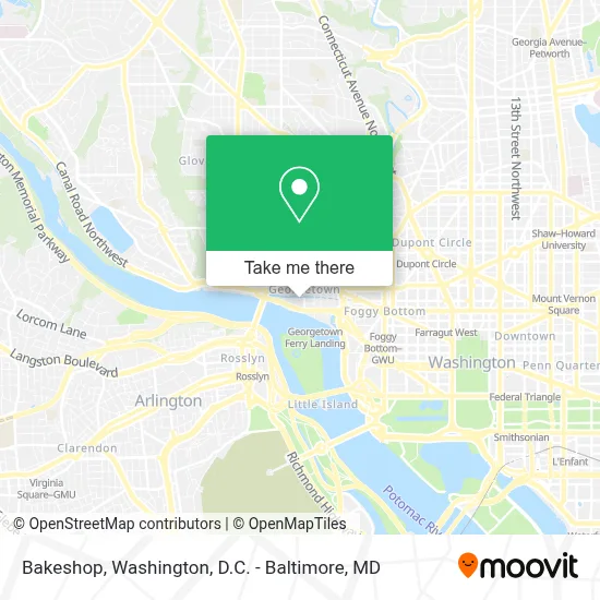 Bakeshop map