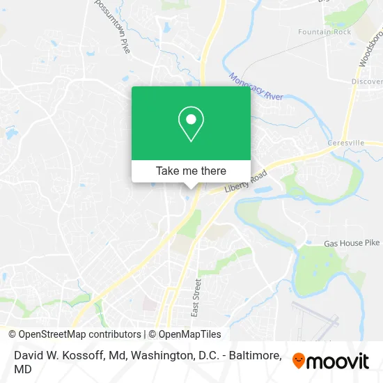 David W. Kossoff, Md map