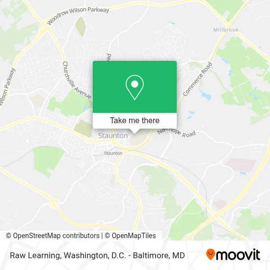 Raw Learning map