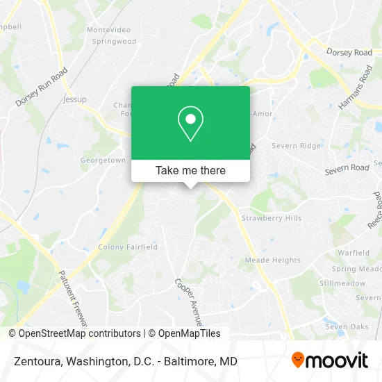 Zentoura map