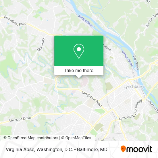 Virginia Apse map