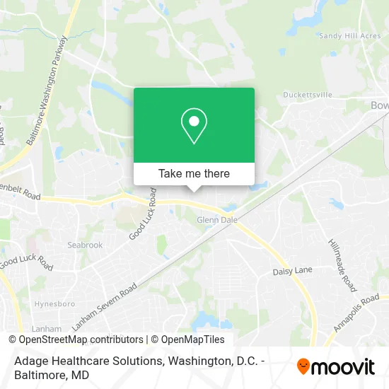 Adage Healthcare Solutions map
