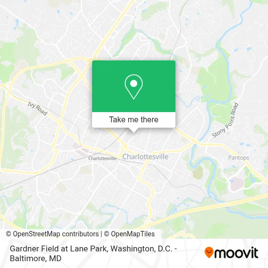 Gardner Field at Lane Park map