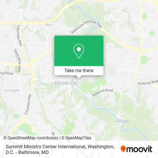 Summit Ministry Center International map