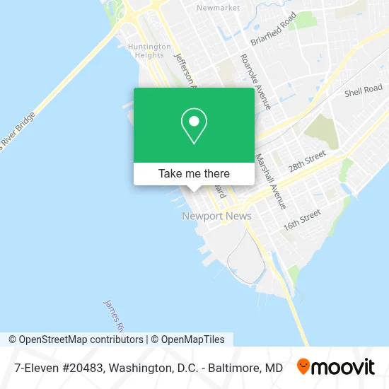 7-Eleven #20483 map