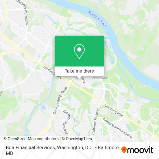 Bda Financial Services map