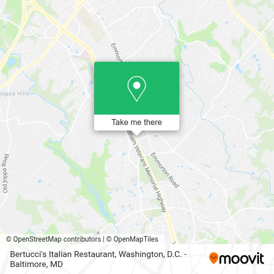 Bertucci's Italian Restaurant map