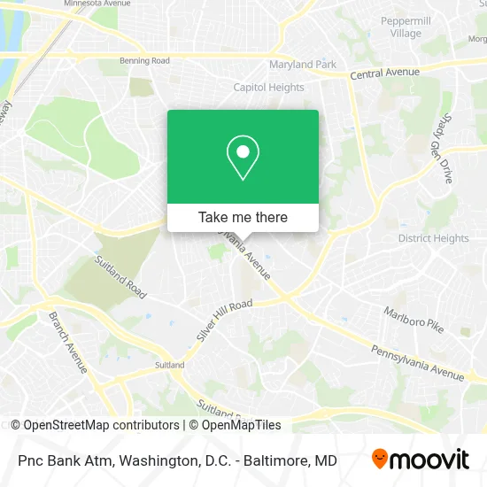 Pnc Bank Atm map
