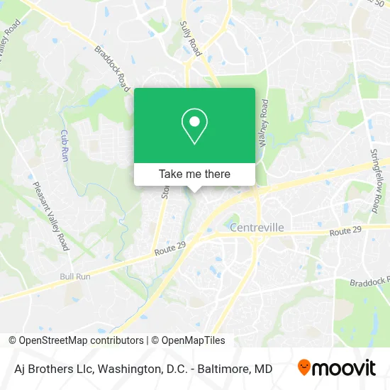 Aj Brothers Llc map