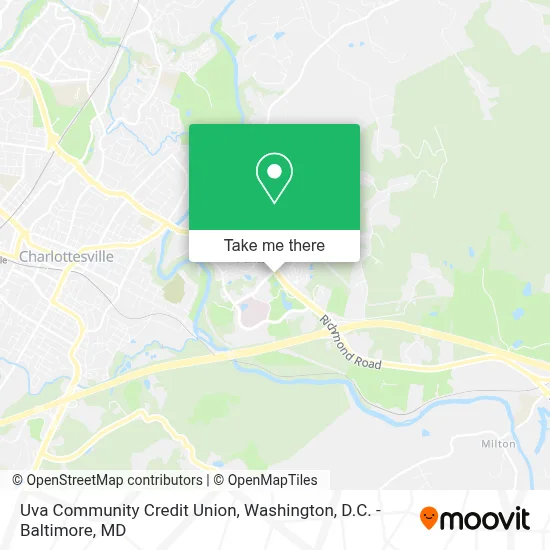 Uva Community Credit Union map