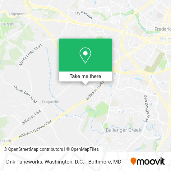 Dnk Tuneworks map