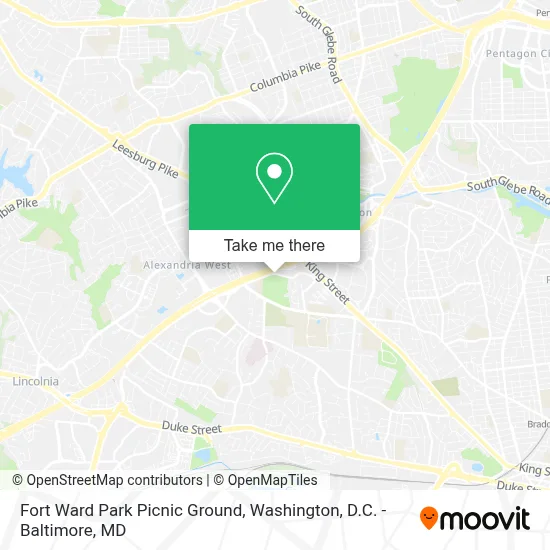 Fort Ward Park Picnic Ground map