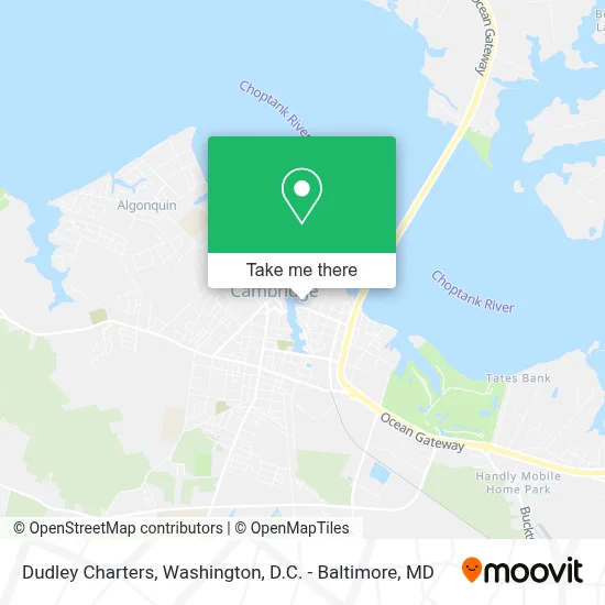 Dudley Charters map