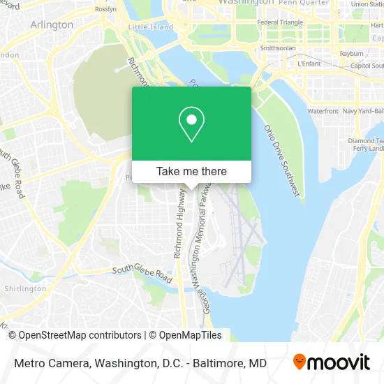 Metro Camera map
