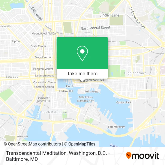 Transcendental Meditation map