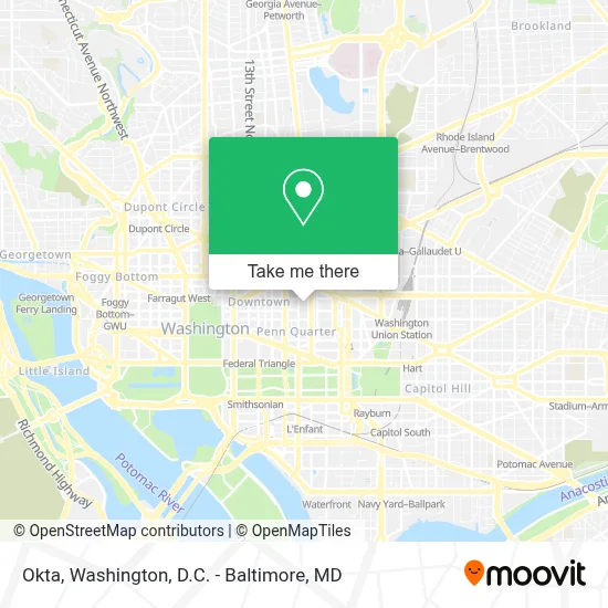 Okta map