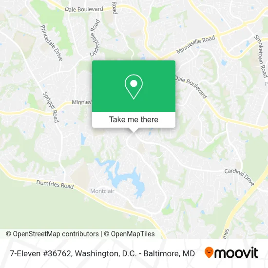 7-Eleven #36762 map