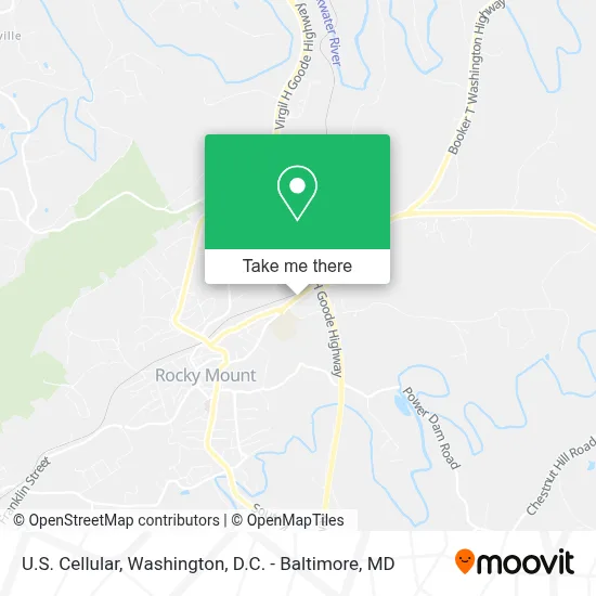 U.S. Cellular map