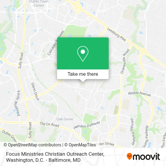 Focus Ministries Christian Outreach Center map