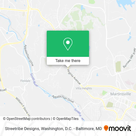 Streetribe Designs map