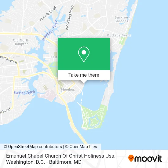 Emanuel Chapel Church Of Christ Holiness Usa map