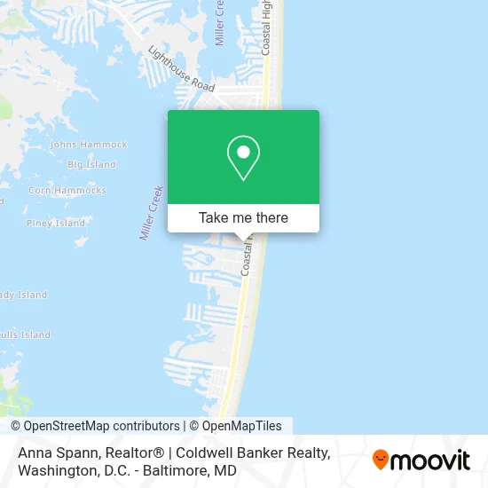 Anna Spann, Realtor® | Coldwell Banker Realty map