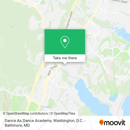 Dance As Dance Academy map