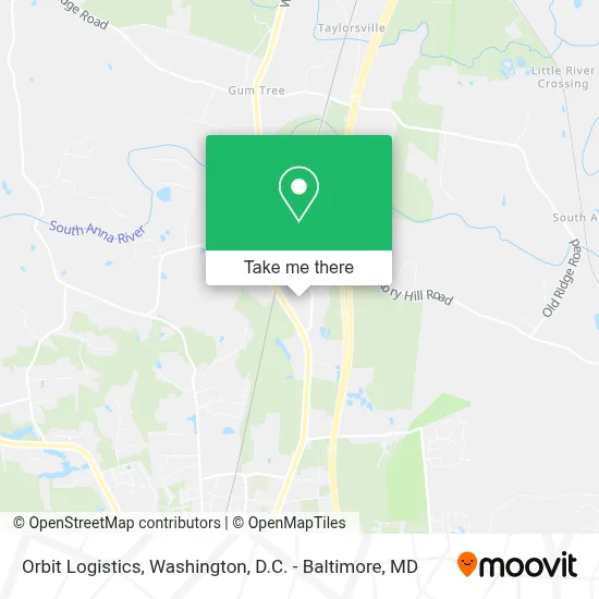 Orbit Logistics map