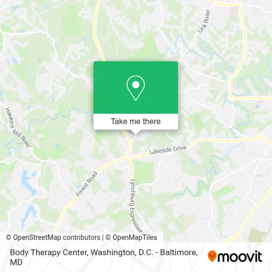 Body Therapy Center map