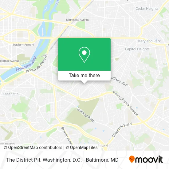 The District Pit map