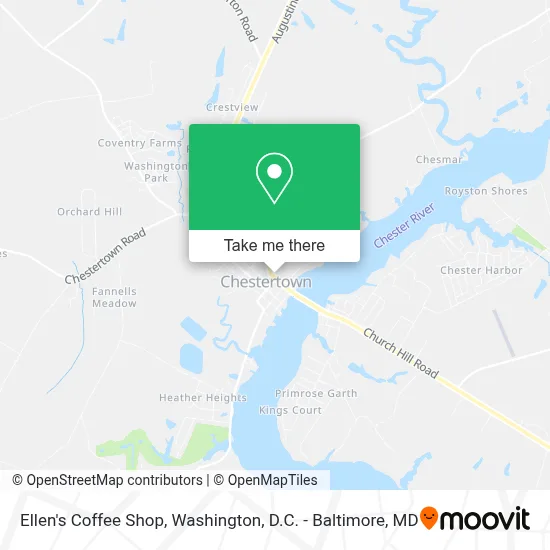 Ellen's Coffee Shop map