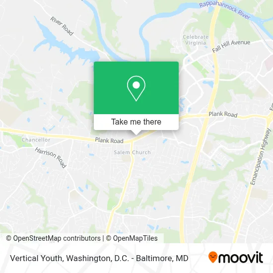 Vertical Youth map