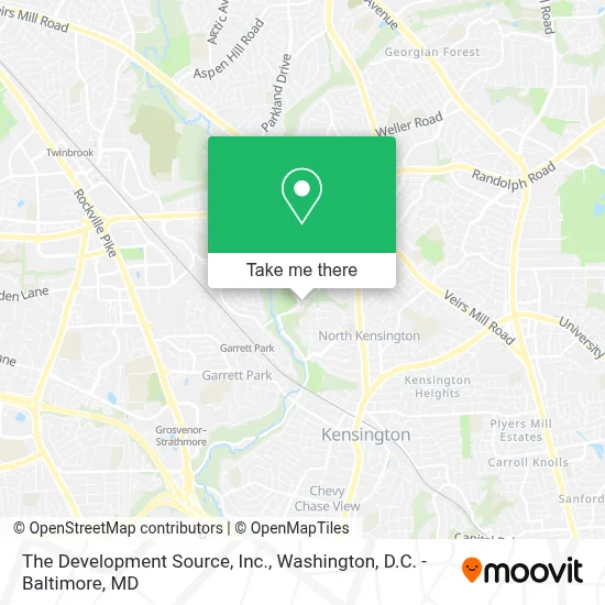 The Development Source, Inc. map
