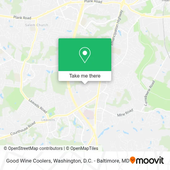 Good Wine Coolers map
