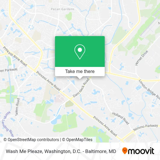 Wash Me Pleaze map