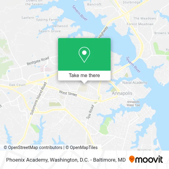 Phoenix Academy map