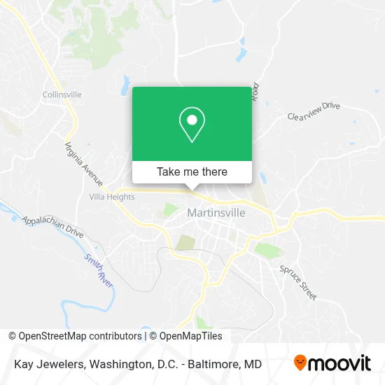 Kay Jewelers map