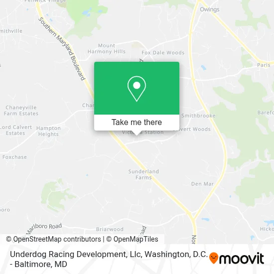 Underdog Racing Development, Llc map
