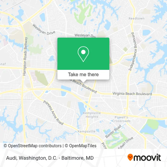 Audi map
