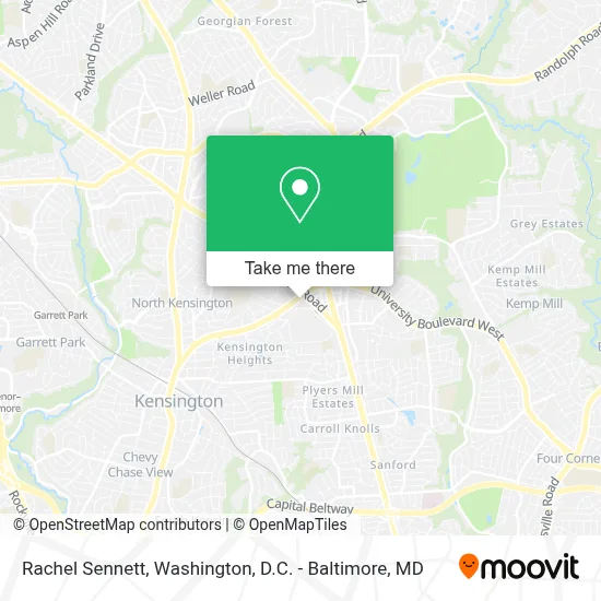 Rachel Sennett map