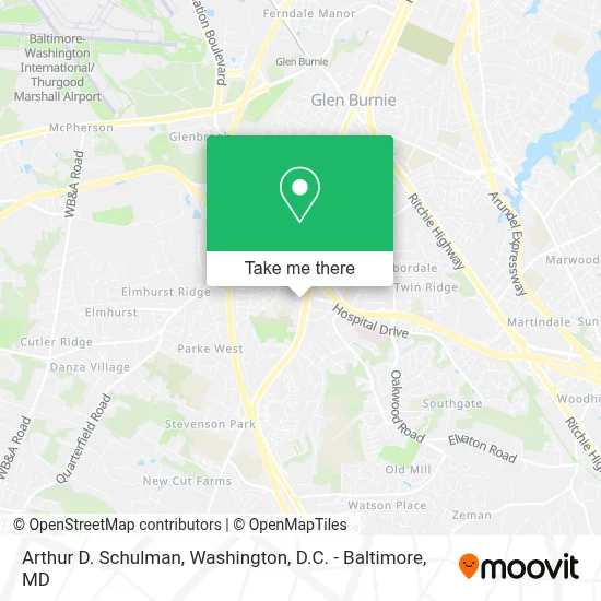 Arthur D. Schulman map