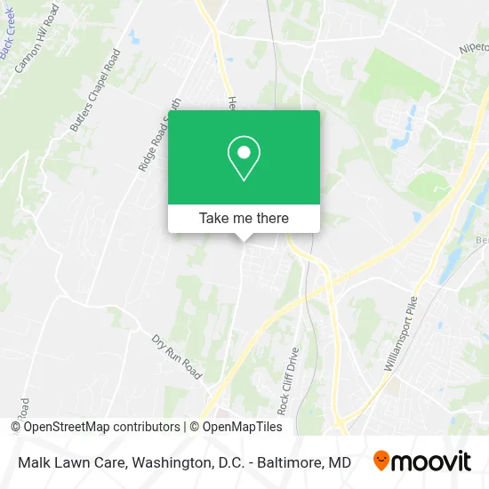 Malk Lawn Care map