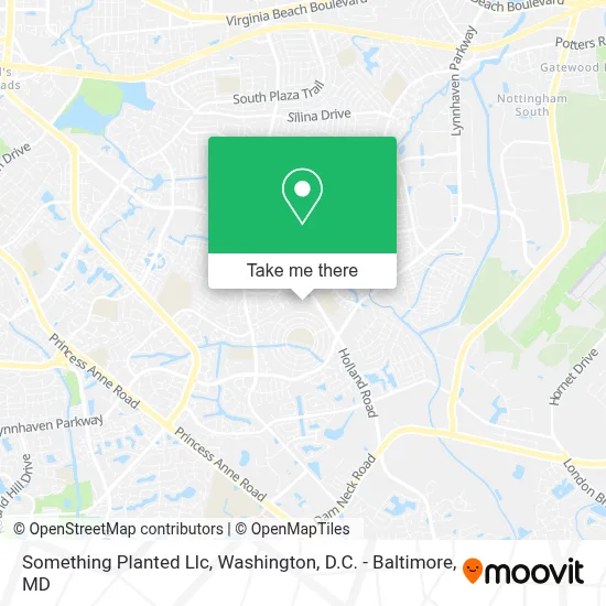 Something Planted Llc map