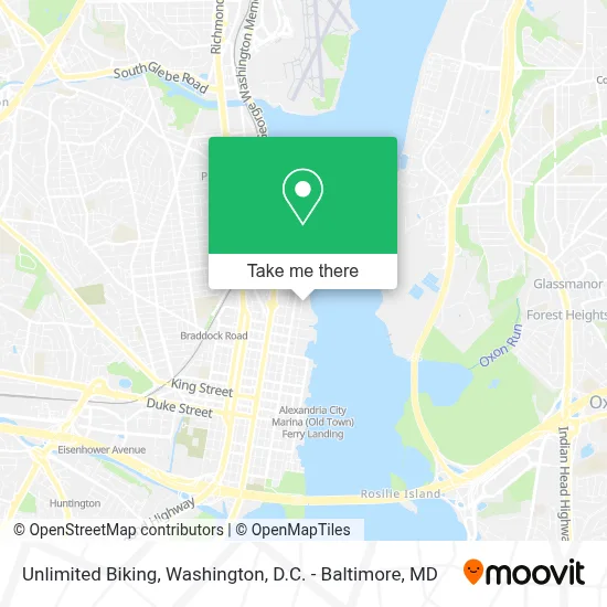 Unlimited Biking map