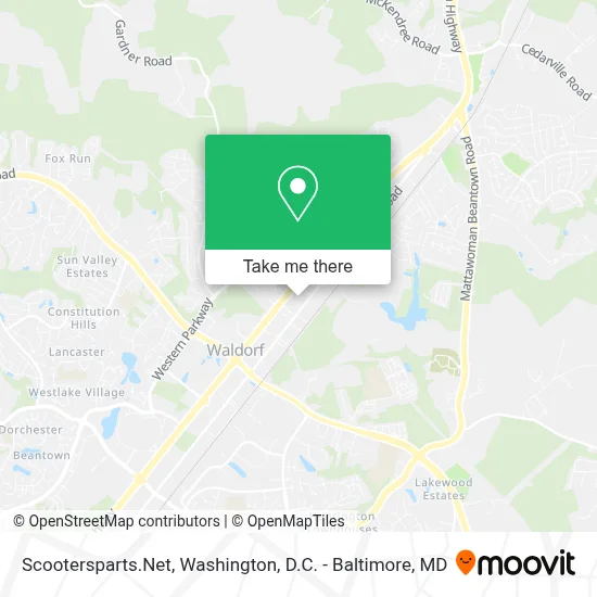 Scootersparts.Net map