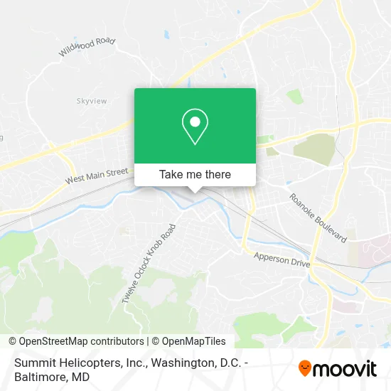 Summit Helicopters, Inc. map