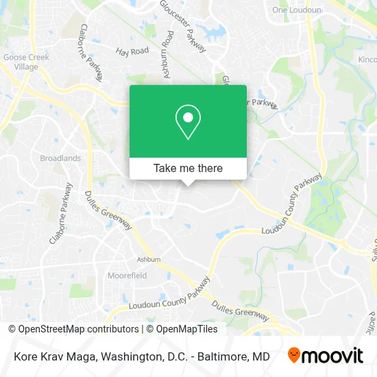 Kore Krav Maga map