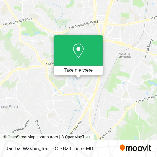 Jamba map