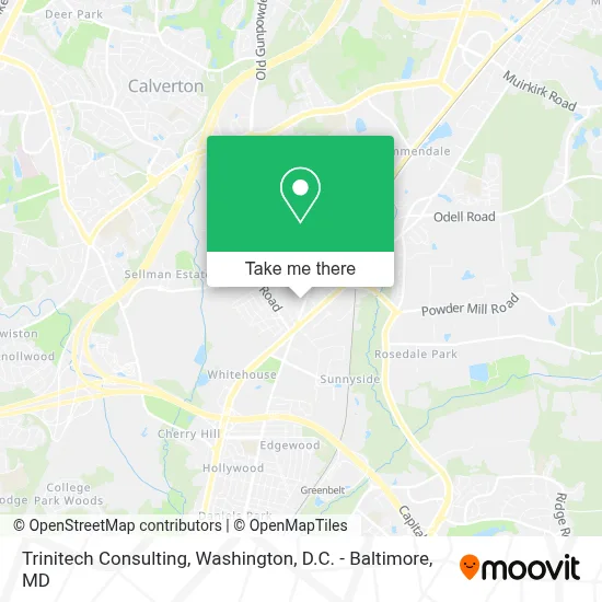 Trinitech Consulting map