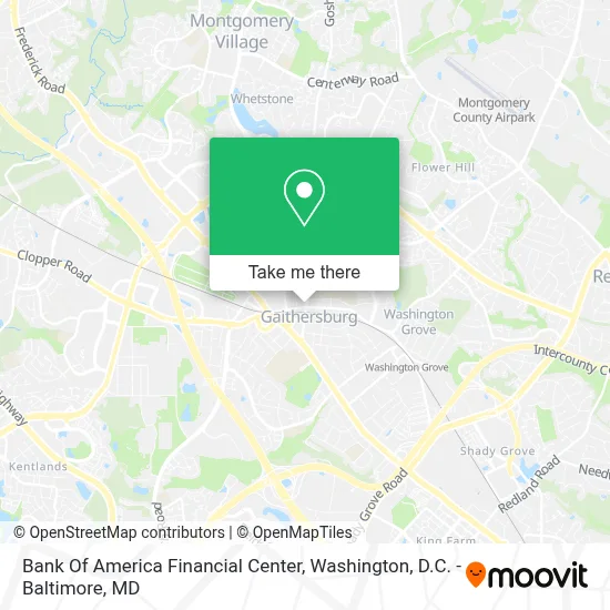 Bank Of America Financial Center map